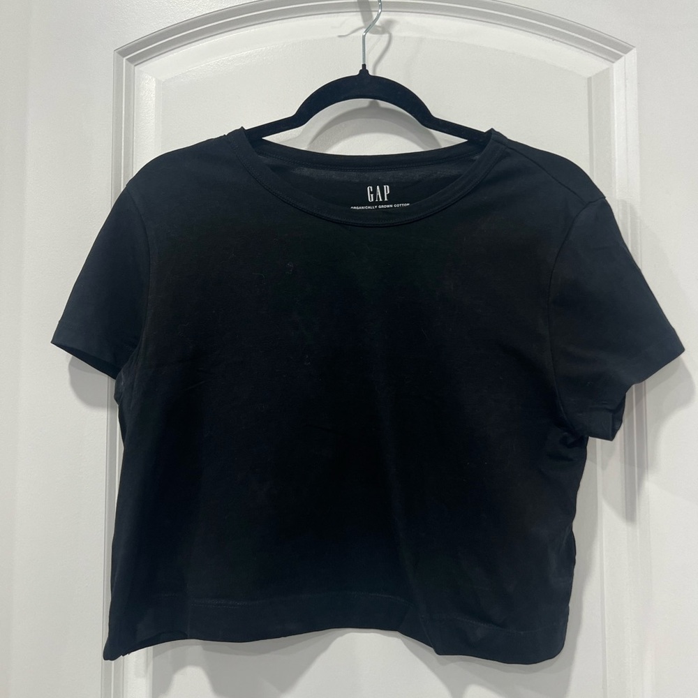 GAP Women's Organic Cotton Vintage Shrunken Cropped T-Shirt